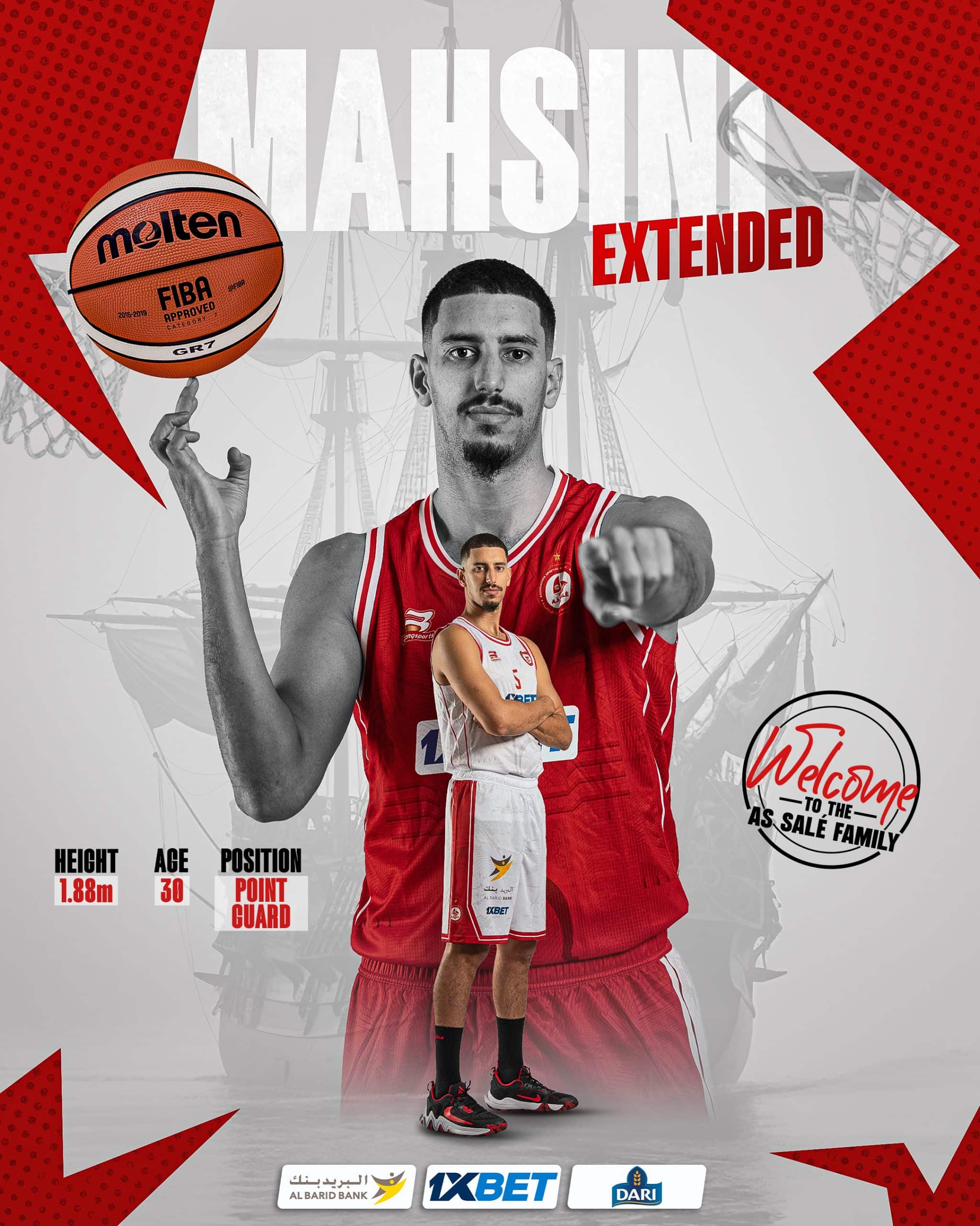 20242025 Archives Association Sportive de Salé BASKETBALL